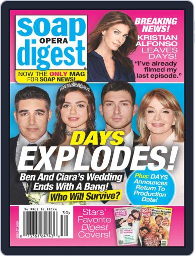 Soap Opera Digest July 27th, 2020 Digital Back Issue Cover