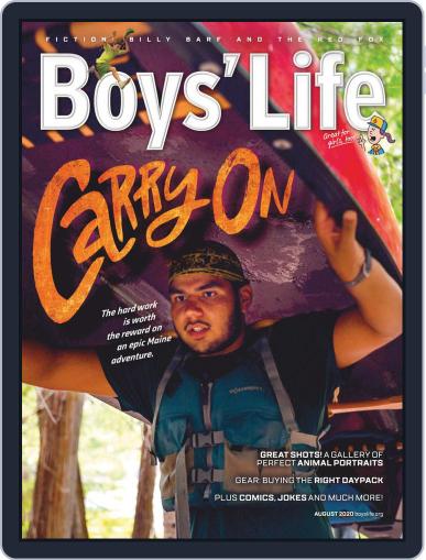 Boys' Life August 1st, 2020 Digital Back Issue Cover