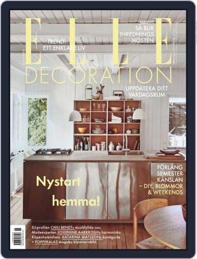 ELLE Decoration Sweden August 1st, 2020 Digital Back Issue Cover