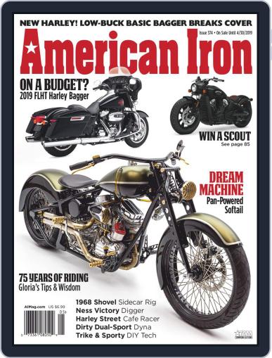 American Iron April 30th, 2019 Digital Back Issue Cover