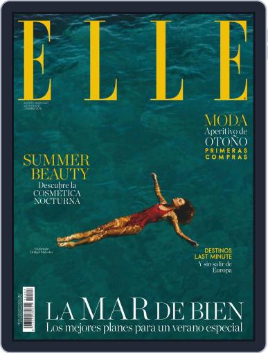 Elle España August 1st, 2020 Digital Back Issue Cover