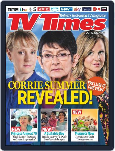 TV Times July 25th, 2020 Digital Back Issue Cover