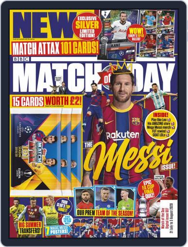 Match Of The Day July 21st, 2020 Digital Back Issue Cover