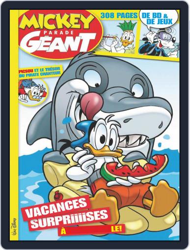 Mickey Parade Géant July 1st, 2020 Digital Back Issue Cover