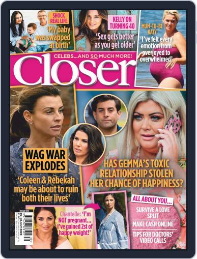 Closer July 25th, 2020 Digital Back Issue Cover