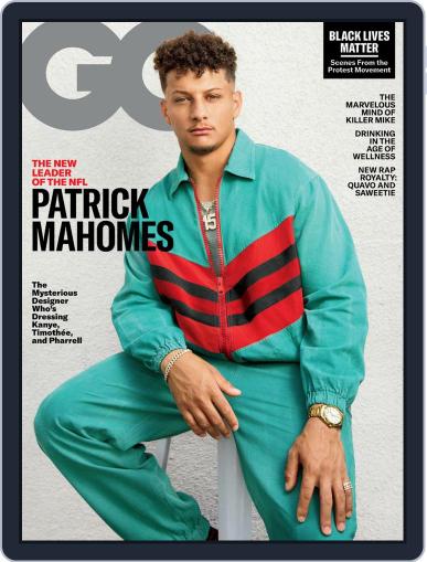 GQ August 1st, 2020 Digital Back Issue Cover