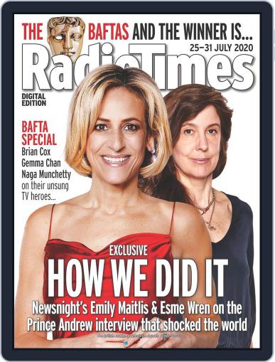 Radio Times July 25th, 2020 Digital Back Issue Cover