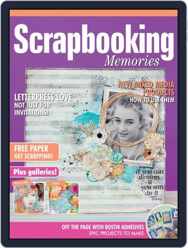 Scrapbooking Memories July 1st, 2020 Digital Back Issue Cover