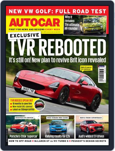 Autocar July 22nd, 2020 Digital Back Issue Cover