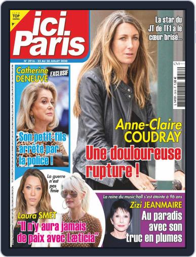 Ici Paris July 22nd, 2020 Digital Back Issue Cover