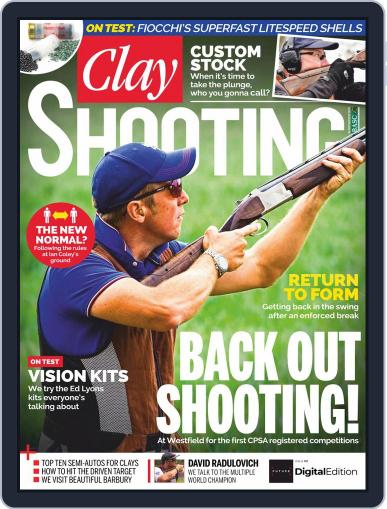 Clay Shooting August 1st, 2020 Digital Back Issue Cover
