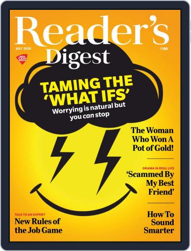 Reader's Digest India (Digital) July 1st, 2020 Issue Cover