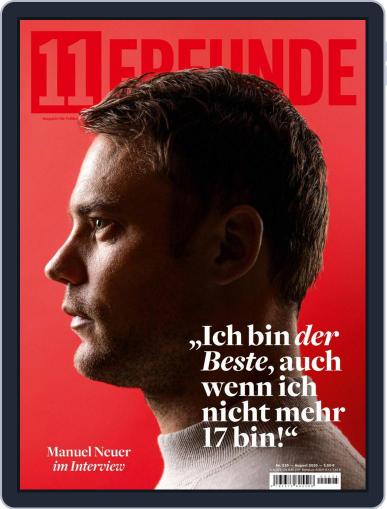 11 Freunde August 1st, 2020 Digital Back Issue Cover