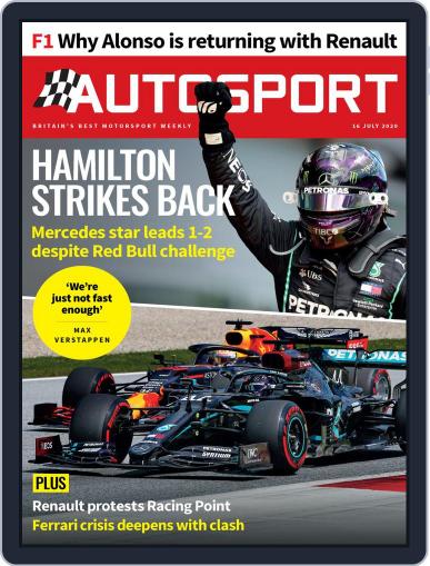 Autosport July 16th, 2020 Digital Back Issue Cover