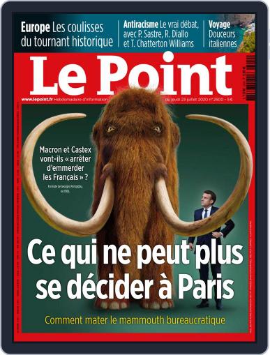 Le Point July 23rd, 2020 Digital Back Issue Cover