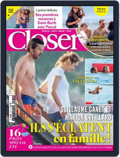 Closer France July 24th, 2020 Digital Back Issue Cover