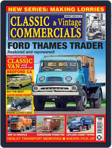 Classic & Vintage Commercials August 1st, 2020 Digital Back Issue Cover