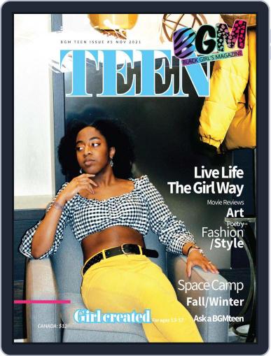 Teen Black Girl's Magazine (Digital) November 1st, 2021 Issue Cover