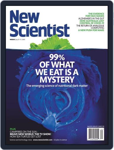 New Scientist July 25th, 2020 Digital Back Issue Cover