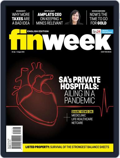 Finweek - English July 30th, 2020 Digital Back Issue Cover