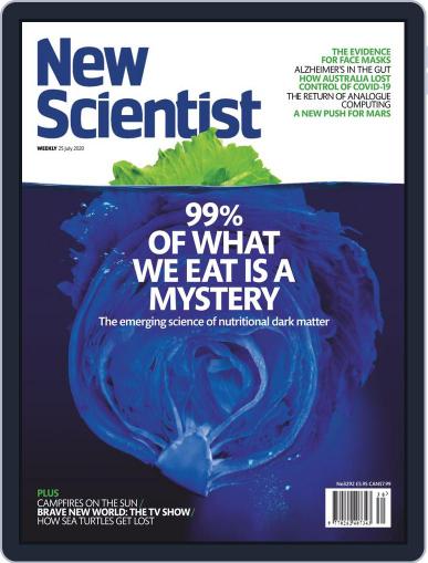 New Scientist International Edition July 25th, 2020 Digital Back Issue Cover