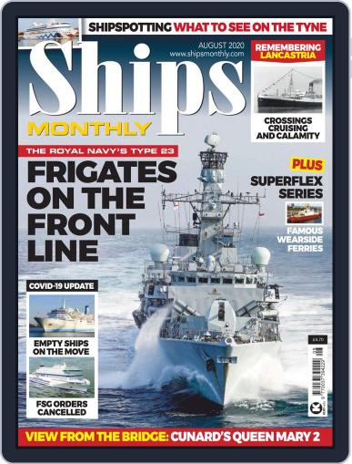 Ships Monthly August 1st, 2020 Digital Back Issue Cover