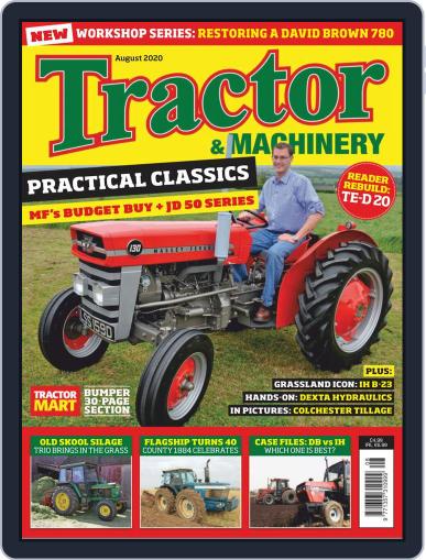 Tractor & Machinery August 1st, 2020 Digital Back Issue Cover