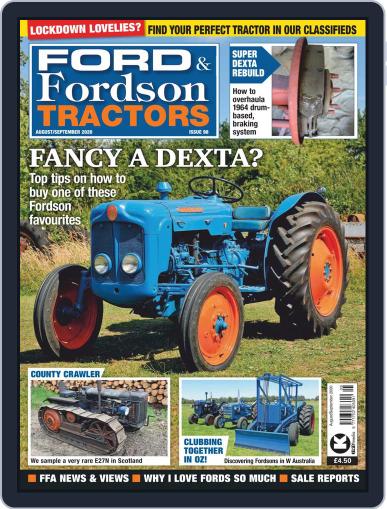 Ford and Fordson Tractors August 1st, 2020 Digital Back Issue Cover