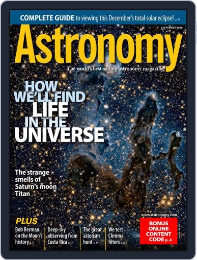 Astronomy September 1st, 2020 Digital Back Issue Cover