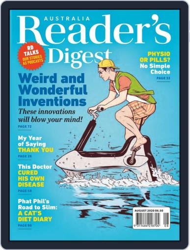 Readers Digest Australia August 1st, 2020 Digital Back Issue Cover