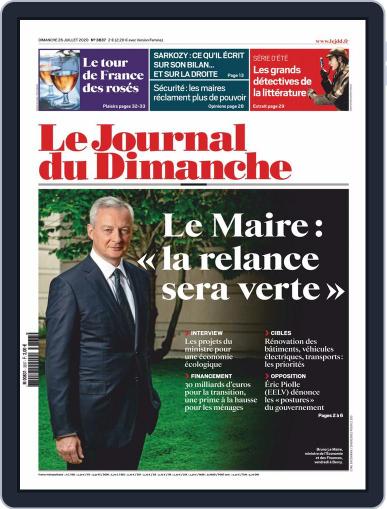 Le Journal du dimanche July 26th, 2020 Digital Back Issue Cover
