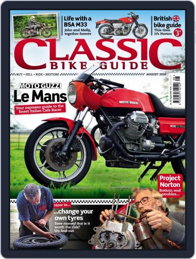 Classic Bike Guide August 1st, 2020 Digital Back Issue Cover