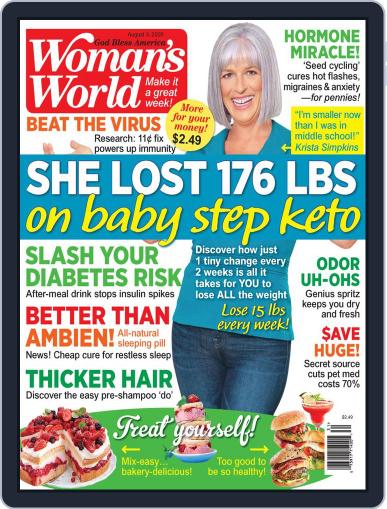 Woman's World August 3rd, 2020 Digital Back Issue Cover