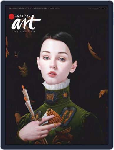 American Art Collector August 1st, 2020 Digital Back Issue Cover