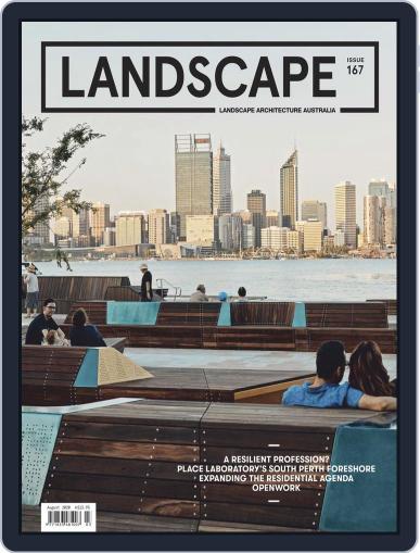 Landscape Architecture Australia August 1st, 2020 Digital Back Issue Cover