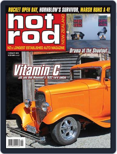NZ Hot Rod January 31st, 2015 Digital Back Issue Cover
