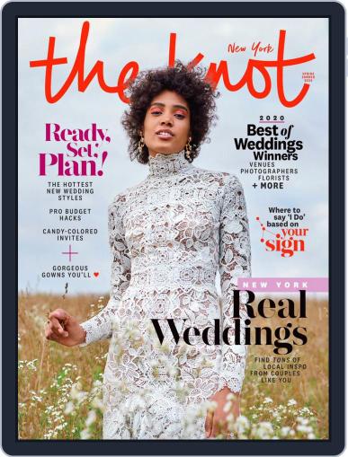 The Knot New York Metro Weddings January 1st, 2020 Digital Back Issue Cover