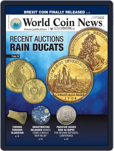 World Coin News April 1st, 2020 Digital Back Issue Cover