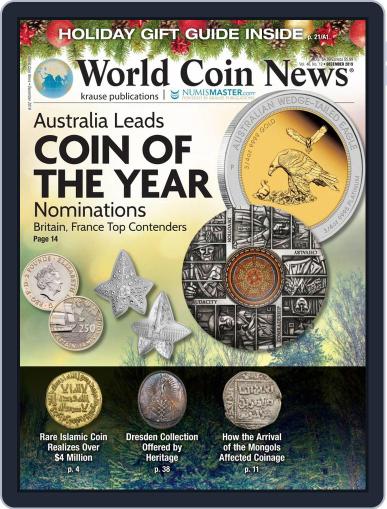 World Coin News December 1st, 2019 Digital Back Issue Cover