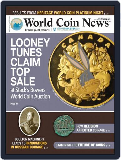 World Coin News October 1st, 2019 Digital Back Issue Cover
