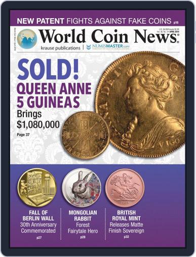 World Coin News April 1st, 2019 Digital Back Issue Cover