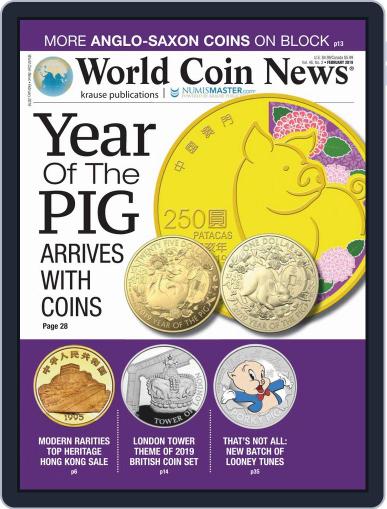 World Coin News February 1st, 2019 Digital Back Issue Cover
