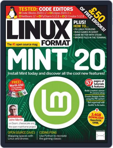 Linux Format (Digital) August 2nd, 2020 Issue Cover