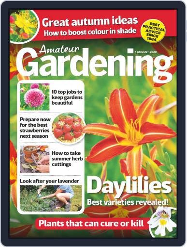 Amateur Gardening August 1st, 2020 Digital Back Issue Cover