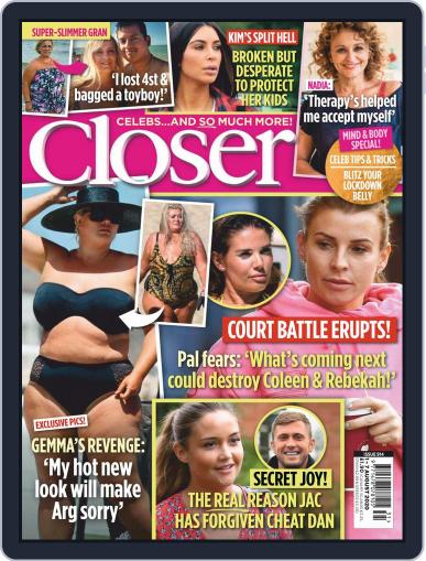 Closer August 1st, 2020 Digital Back Issue Cover
