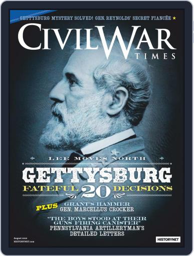 Civil War Times August 1st, 2020 Digital Back Issue Cover