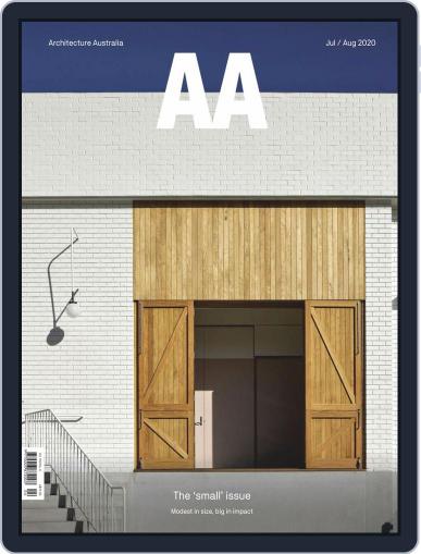 Architecture Australia July 1st, 2020 Digital Back Issue Cover