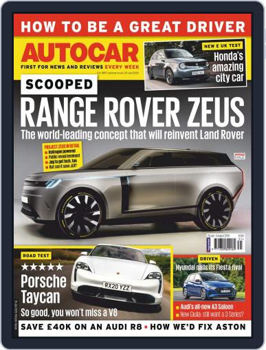 Autocar July 29th, 2020 Digital Back Issue Cover