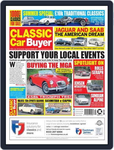 Classic Car Buyer July 29th, 2020 Digital Back Issue Cover
