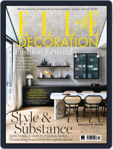 Elle Decoration UK September 1st, 2020 Digital Back Issue Cover